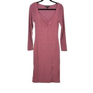 INC Ribbed Midi Dress - Size Small